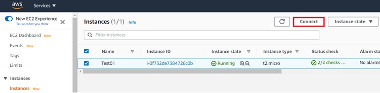 AWS Dataevolve instance